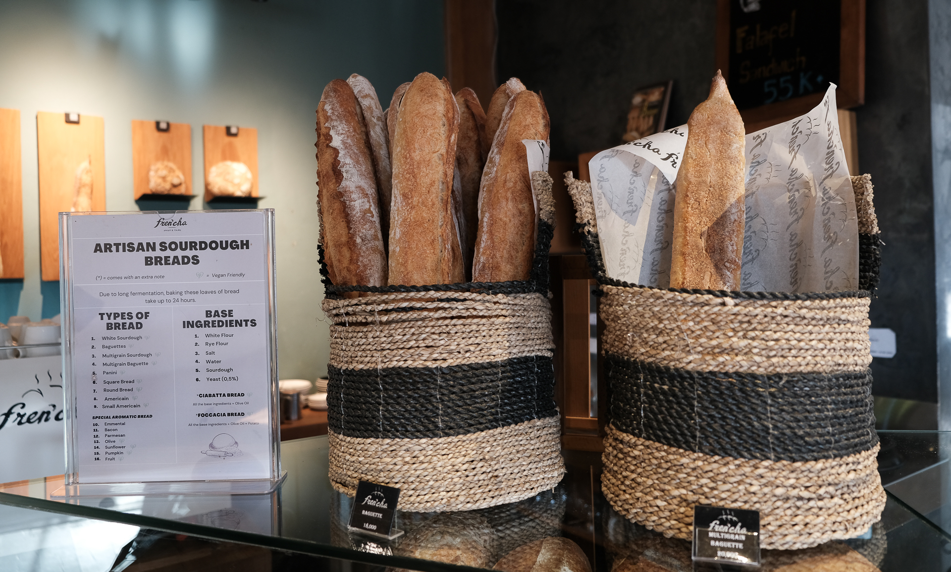 Frencha Cafe Bukit Uluwatu Artisan Sourdough Bread